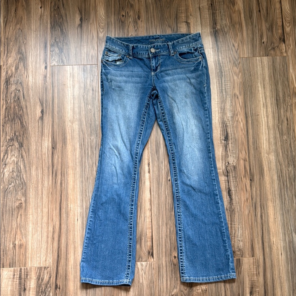 Maurices Women's Boot Cut Jeans in Blue